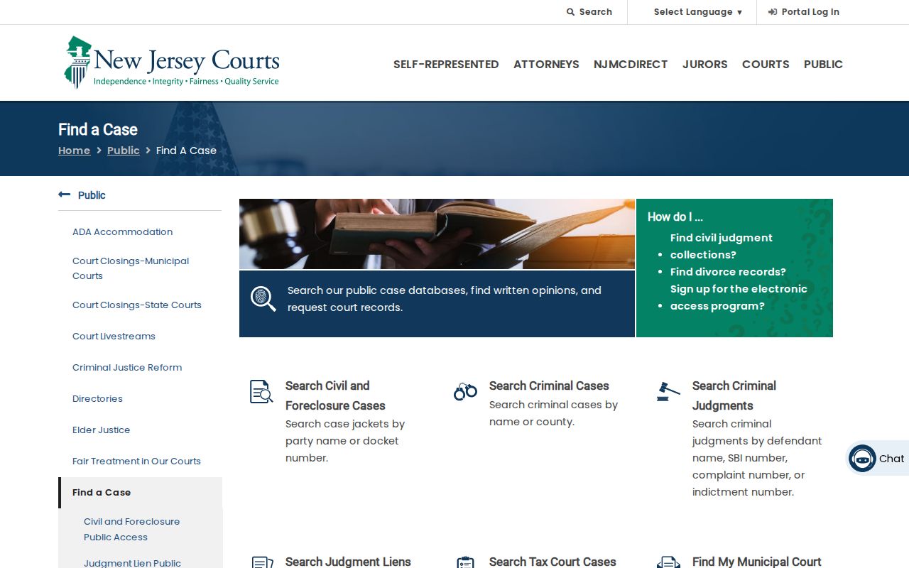 Ocean County released inmate court record search routes